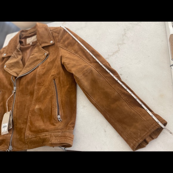 NEW W TAGS! Wilsons Leather M XL Distressed Suede - Picture 16 of 16